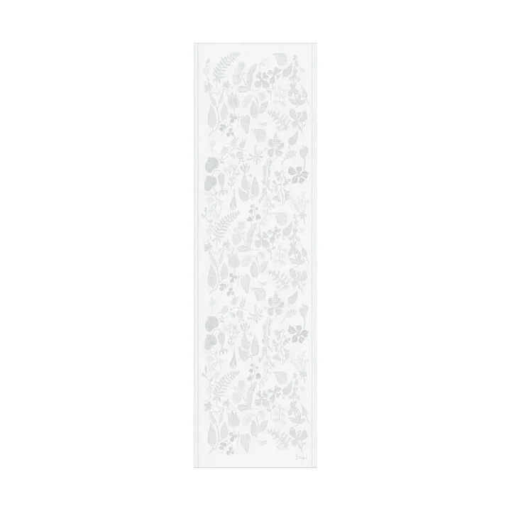 Herbarium löpare 35x120 cm - Grå - Ekelund Linneväveri