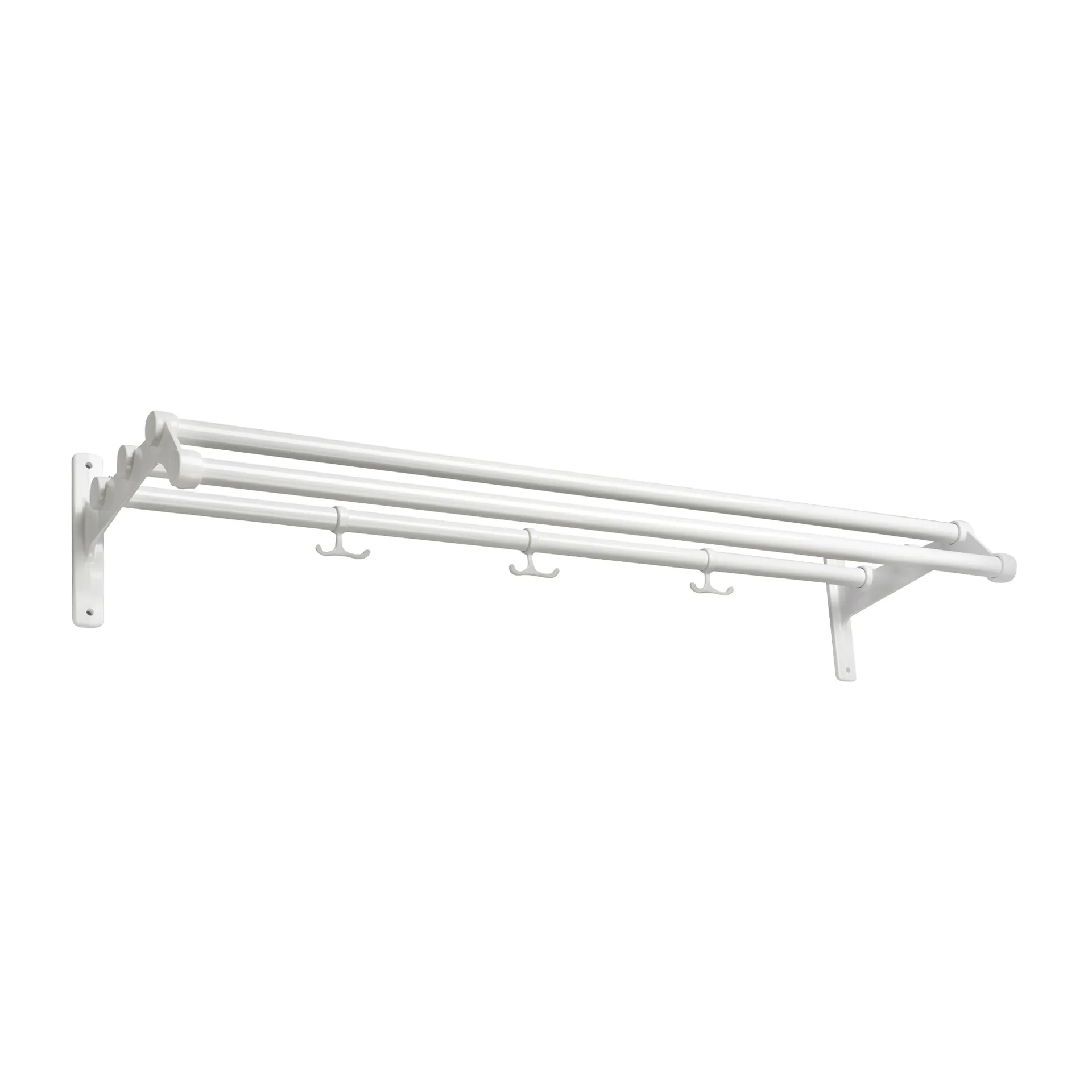 Nostalgi 291 hatthylla 100 cm, Vit-vit Essem Design