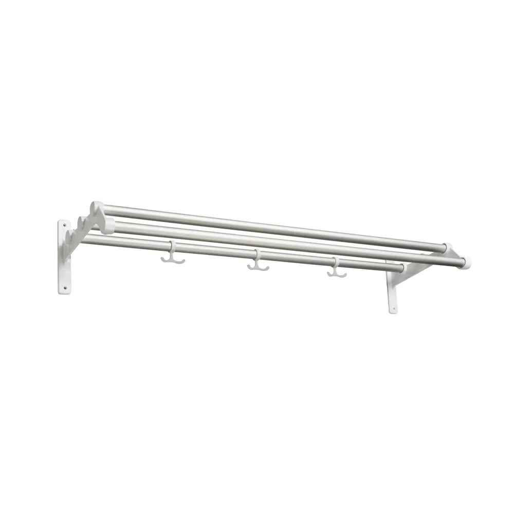 Nostalgi 291 hatthylla, aluminium, vitt stativ Essem Design