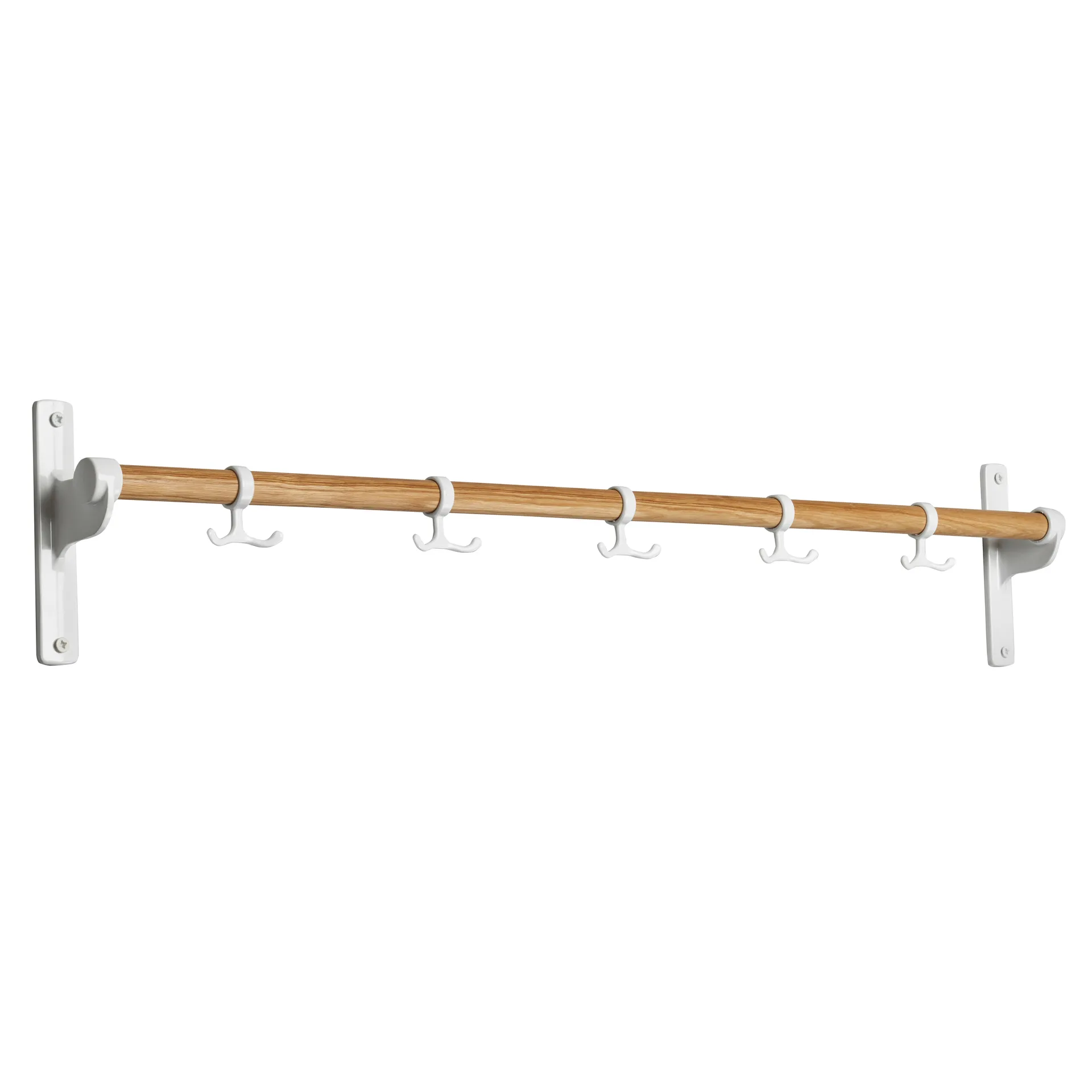 Nostalgi kroklist 100 cm, ek, vit Essem Design