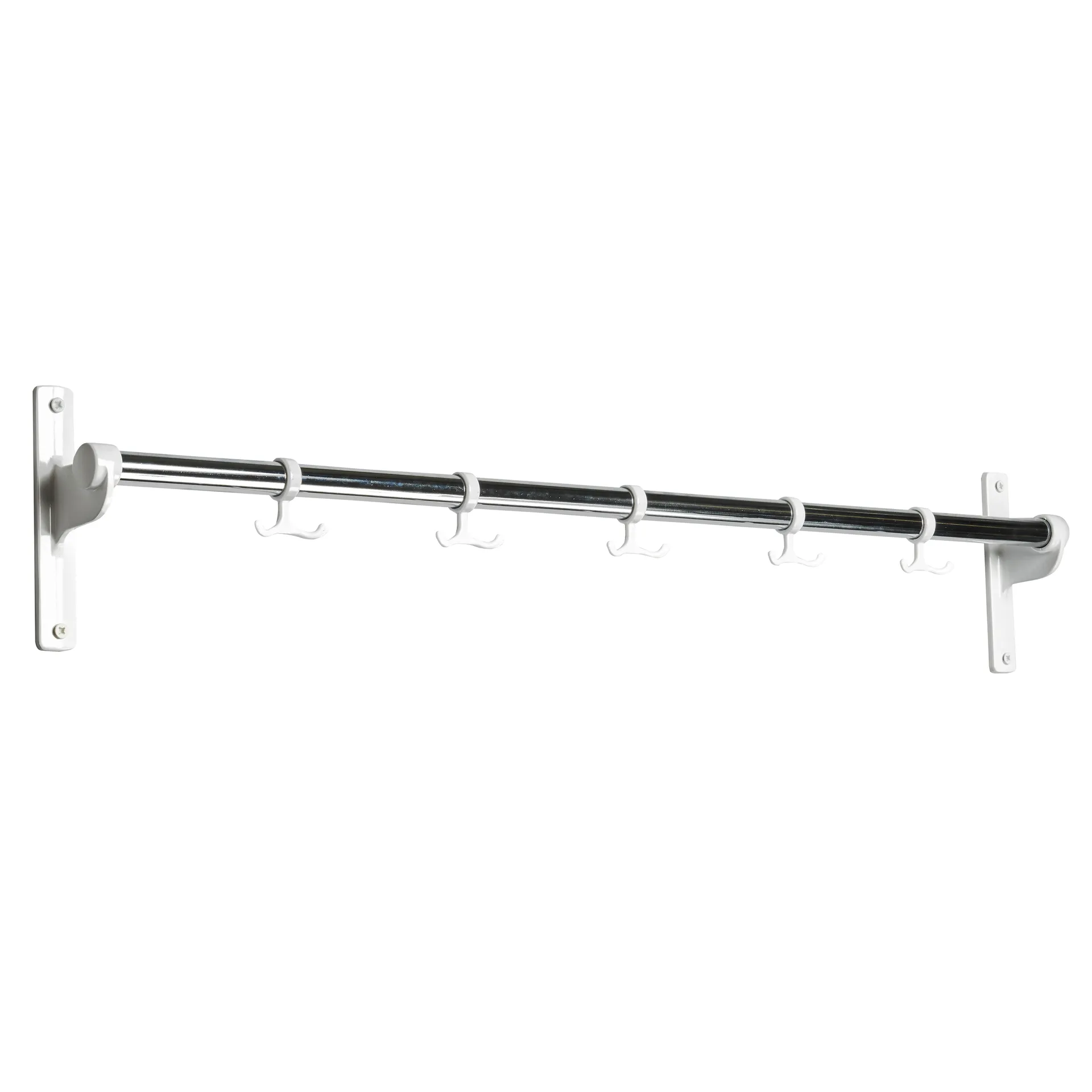 Nostalgi kroklist 100 cm, krom/vit Essem Design