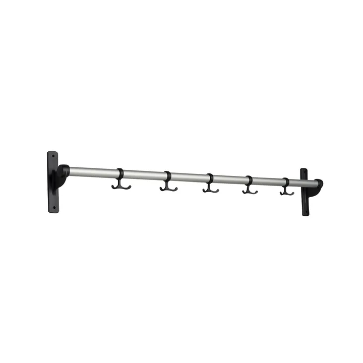 Nostalgi kroklist - Aluminium-svart stativ - Essem Design