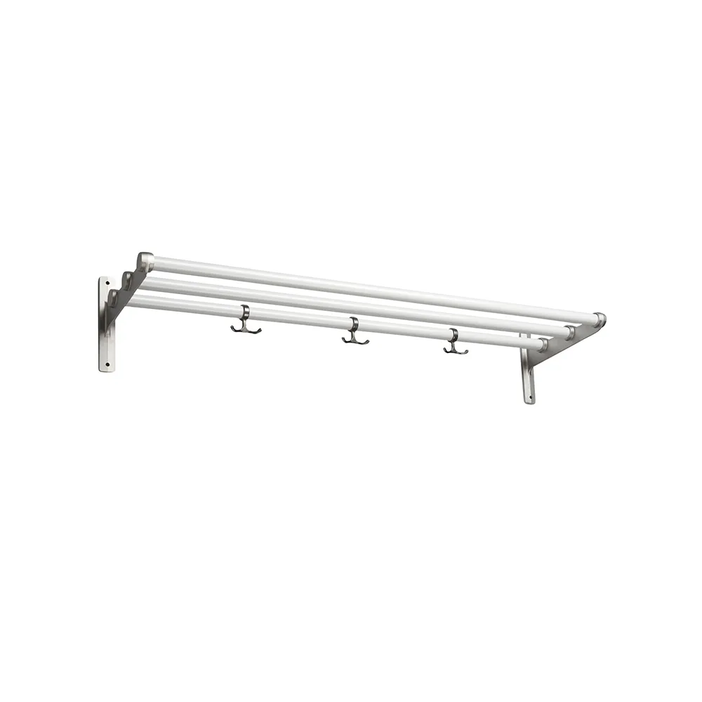 Nostalgi Sko- eller hatthylla, vit, aluminiumstativ Essem Design