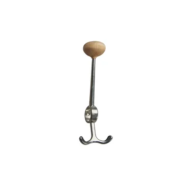Oskar krok - aluminium, björkknopp - Essem Design
