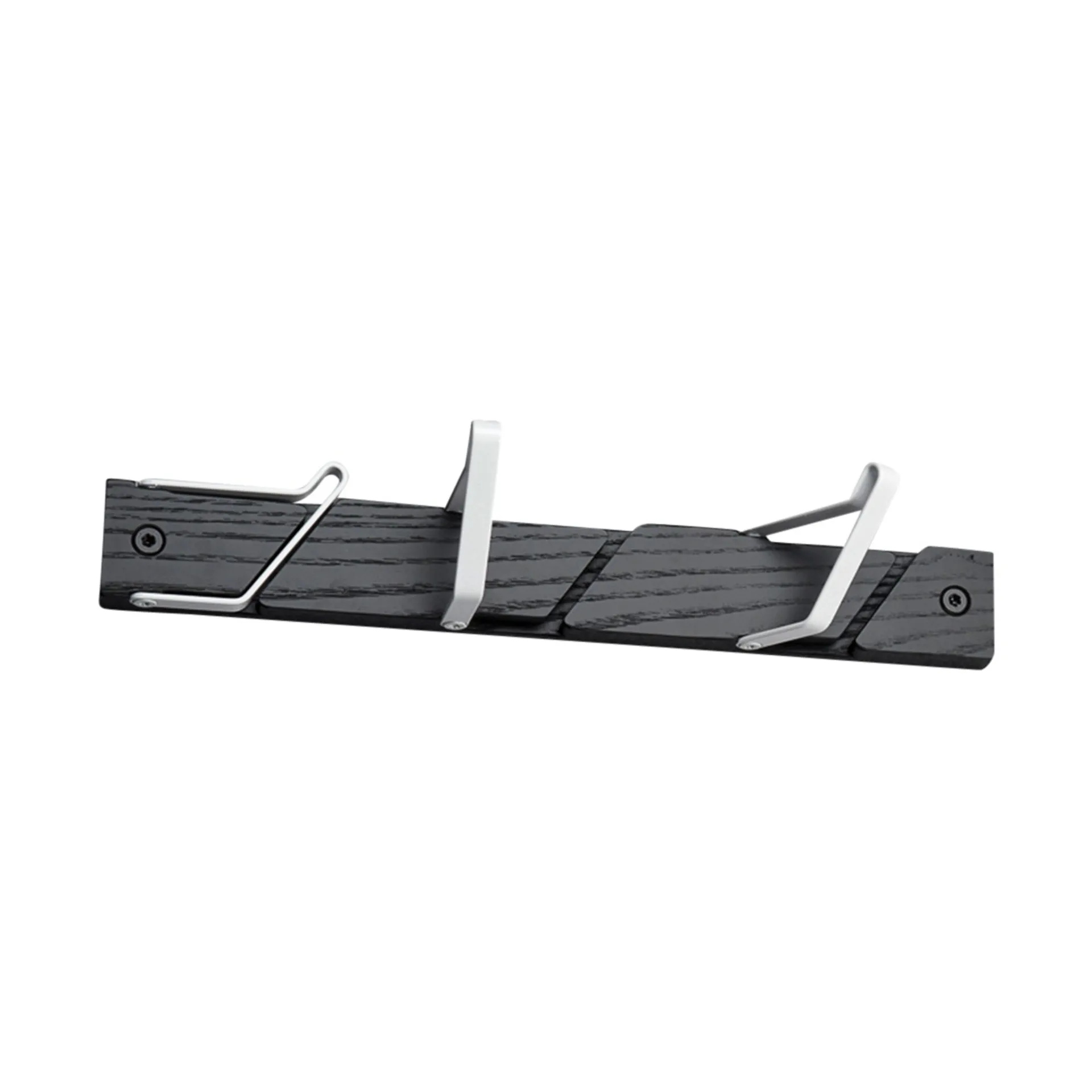 Tamburin kroklist 31,5 cm, Svart-vit Essem Design