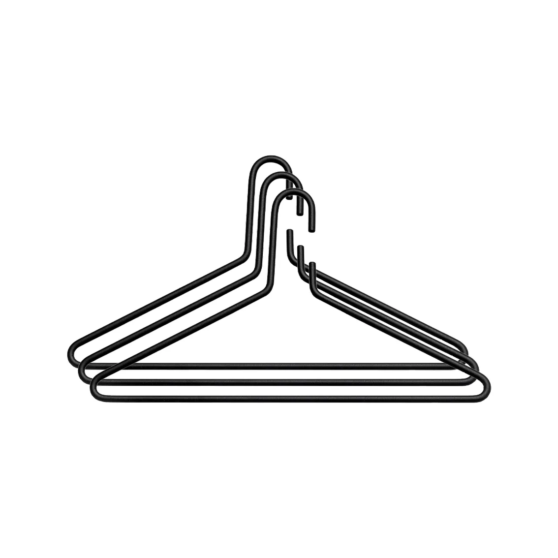 Triangel galge 3-pack, Svart Essem Design