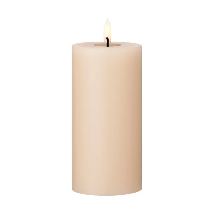 ester & erik blockljus LED - 11 Ice Latte, 15 cm - ester & erik
