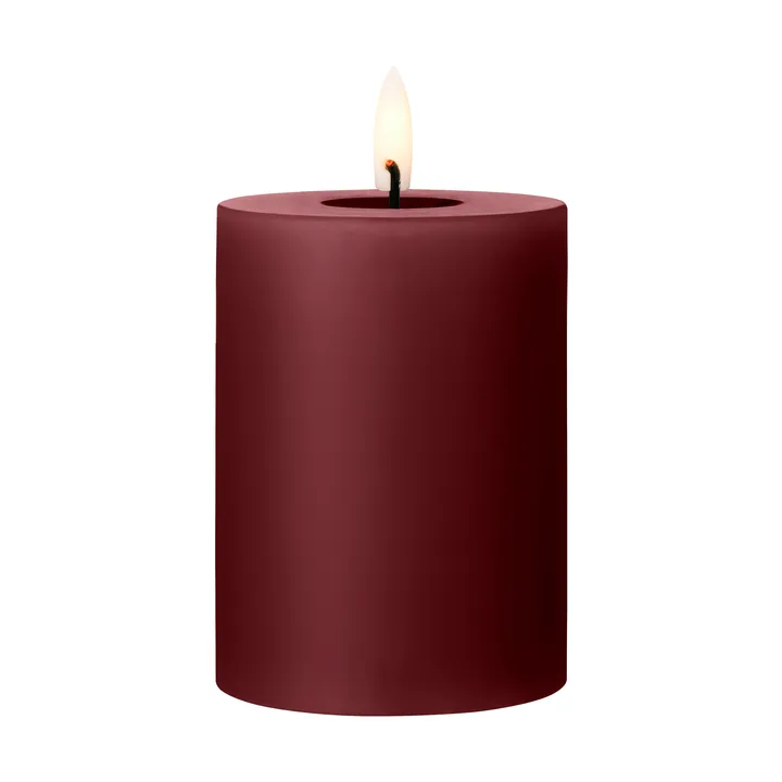 ester & erik blockljus LED - 44/2 Deep Wine, 10 cm - ester & erik