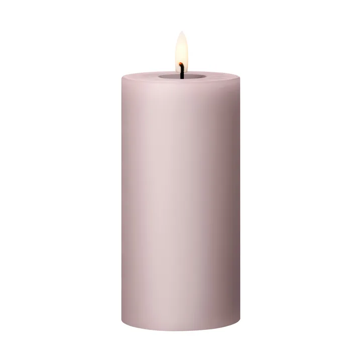 ester & erik blockljus LED - 52 Soft Rose, 15 cm - ester & erik