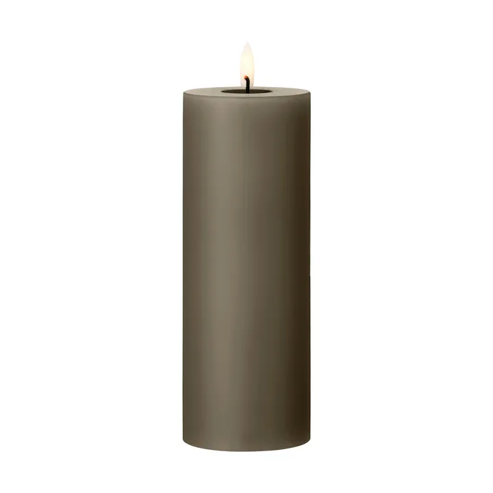 ester & erik blockljus LED - 77 Caviar, 20 cm - ester & erik