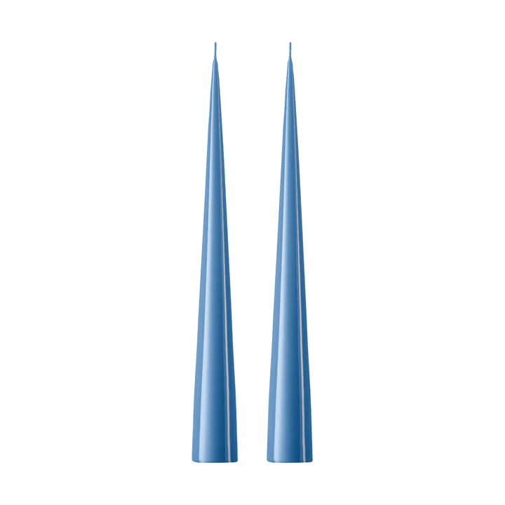 ester & erik konljus 37 cm 2-pack lackad - Moon blue 37 - ester & erik