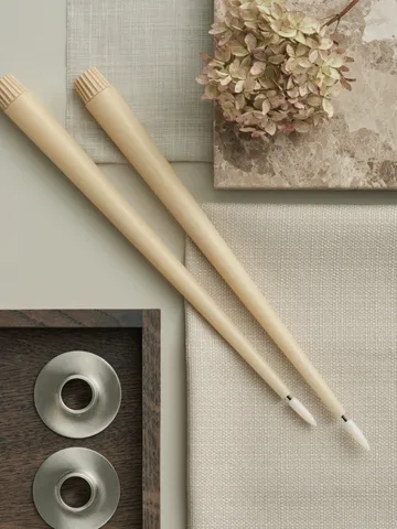 ester & erik kronljus LED 2-pack - 14 Pale ginger , 30 cm - ester & erik