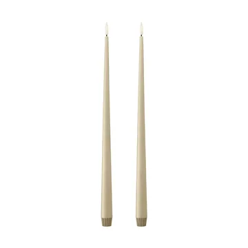 ester & erik kronljus LED 2-pack - 14 Pale ginger, 40 cm - ester & erik