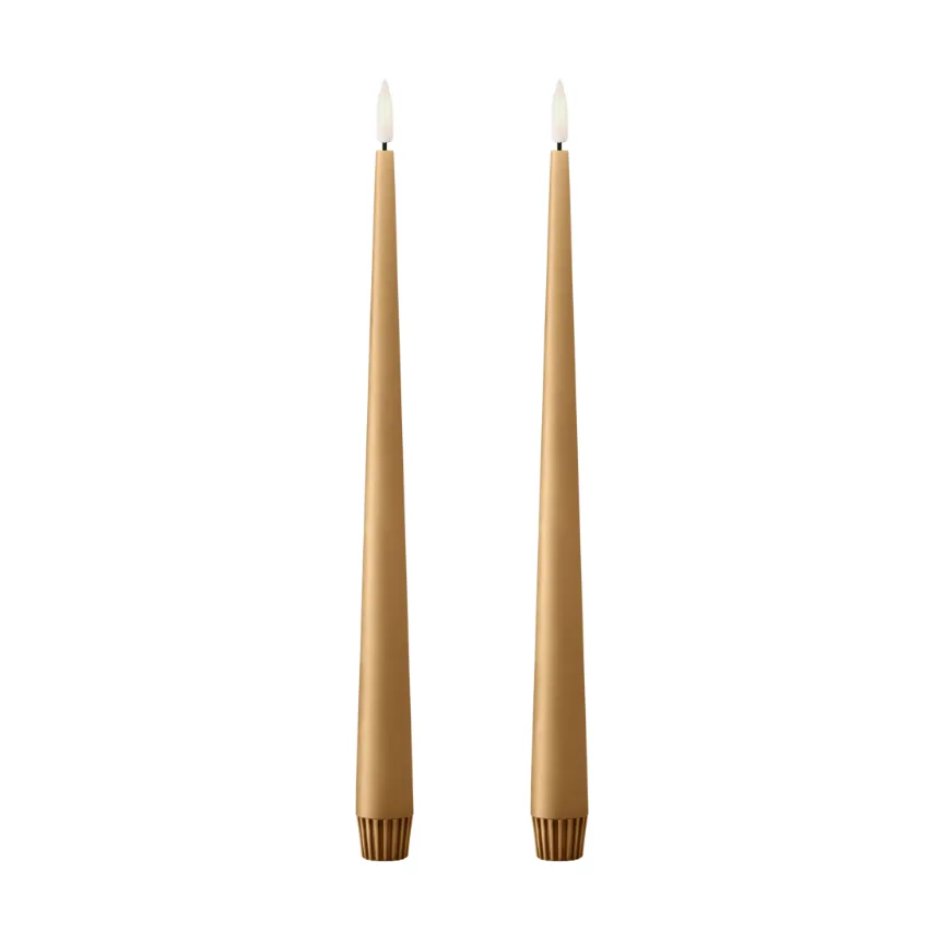 ester & erik kronljus LED 2-pack, 27 Almond butter , 30 cm ester & erik