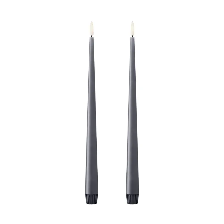 ester & erik kronljus LED 2-pack - 74 Dark Slate , 30 cm - ester & erik