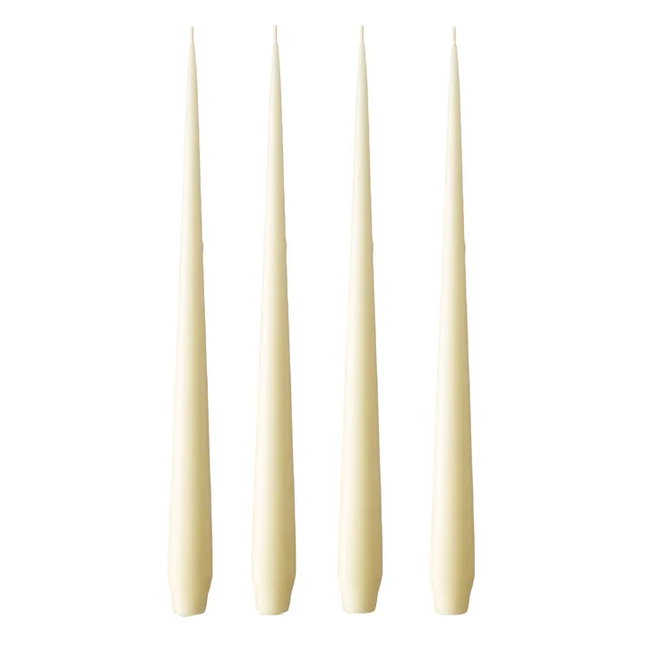 ester & erik ljus 4-pack matt - Buttermilk 17, 42 cm - ester & erik