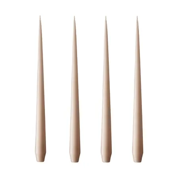 ester & erik ljus 4-pack matt - ice latte, 32 cm - ester & erik