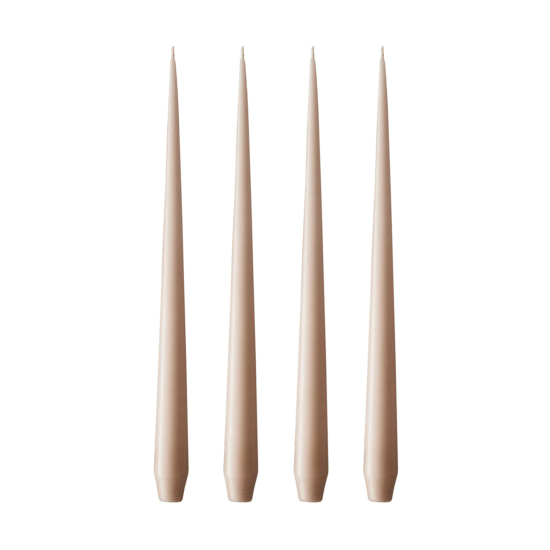 ester & erik ljus 4-pack matt, ice latte, 42 cm ester & erik