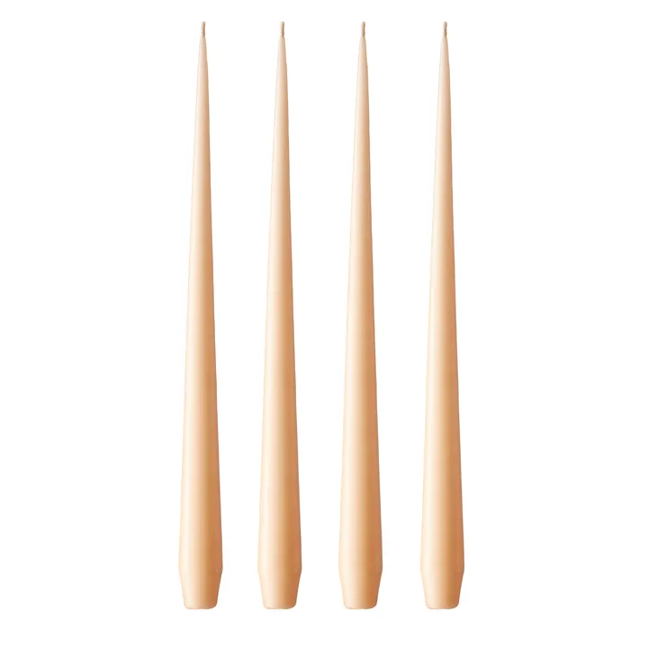 ester & erik ljus 4-pack matt - Melon sorbet 19, 42 cm - ester & erik