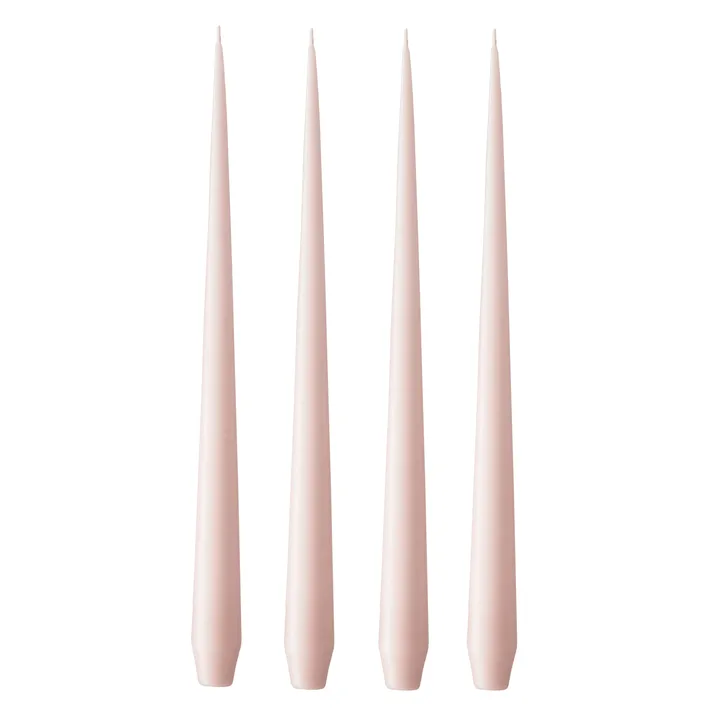 ester & erik ljus 4-pack matt - Rosewater 51, 32 cm - ester & erik