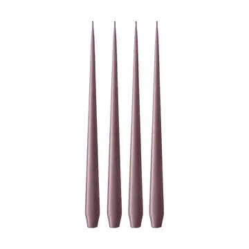 ester & erik ljus 4-pack matt - Winter rose 84, 32 cm - ester & erik