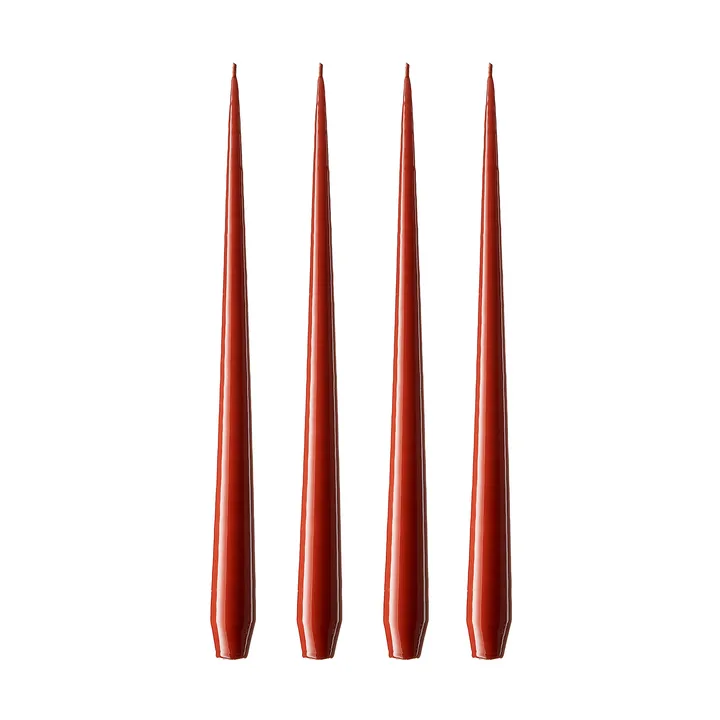 ester & erik ljus lackad 4-pack - aged rust, 32 cm - ester & erik