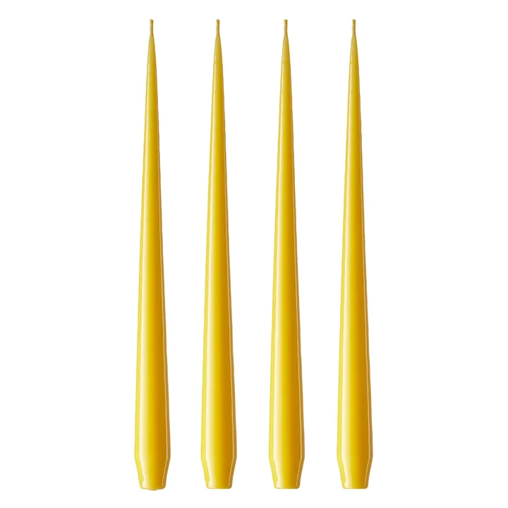 ester & erik ljus lackad 4-pack - dark Lemon drop 15/2-0, 42 cm - ester & erik