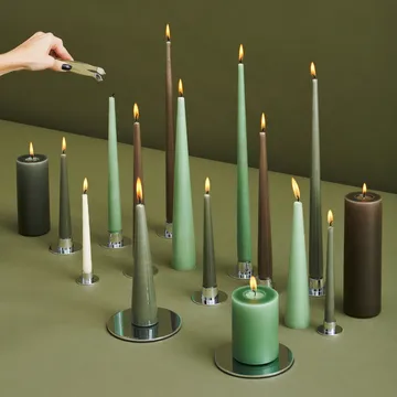 ester & erik ljus lackad 4-pack - eucalyptus, 32 cm - ester & erik