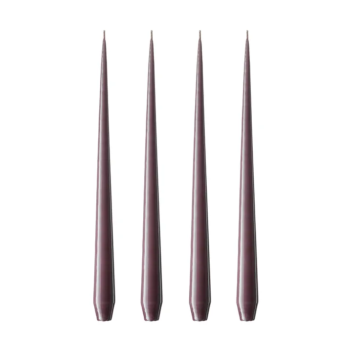 ester & erik ljus lackad 4-pack - muted mauve, 32 cm - ester & erik