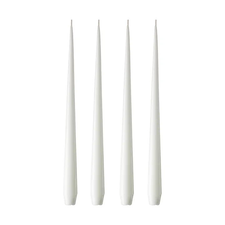 ester & erik ljus lackad 4-pack - pure white, 42 cm - ester & erik