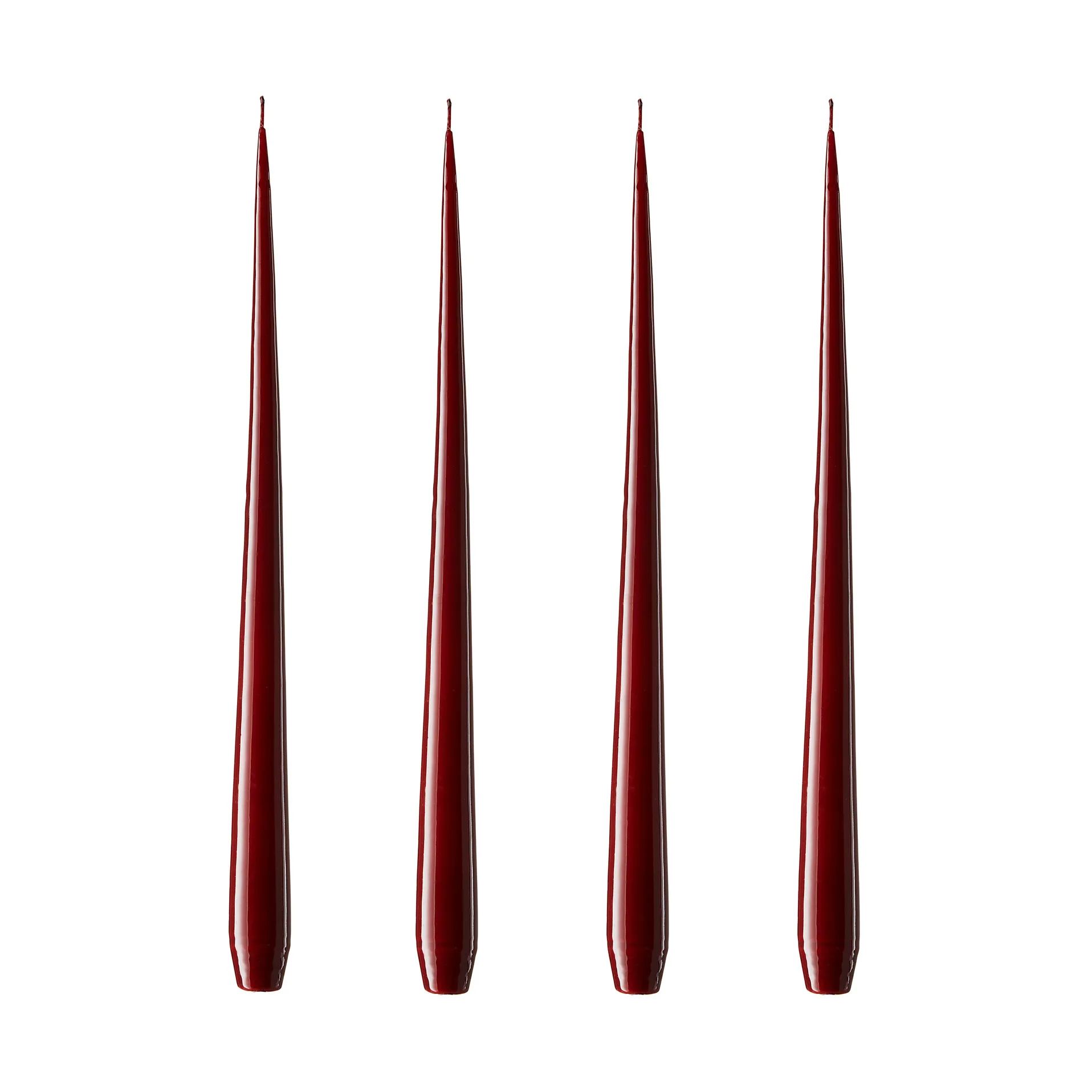 ester & erik ljus lackad 4-pack, Wine, 32 cm ester & erik