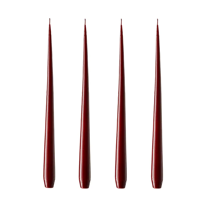 ester & erik ljus lackad 4-pack - Wine, 32 cm - ester & erik