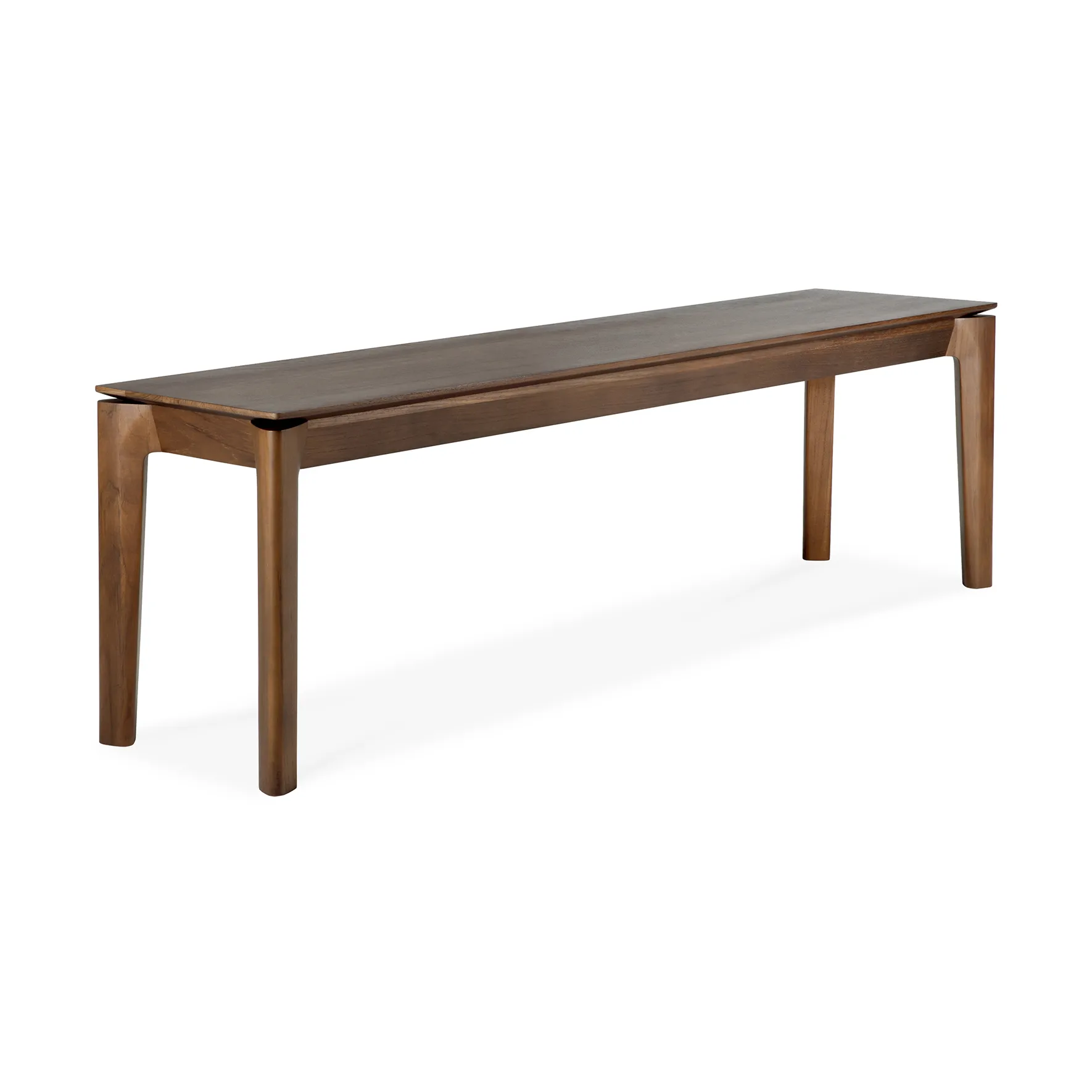 Bok bänk, Mörkbetsad teak 166 cm Ethnicraft