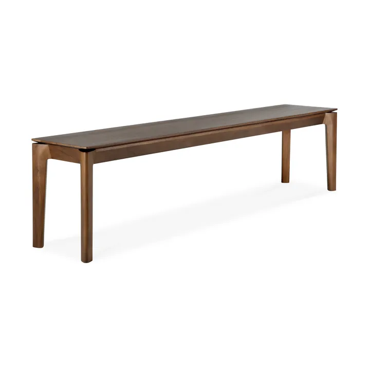 Bok bänk - Mörkbetsad teak 186 cm - Ethnicraft