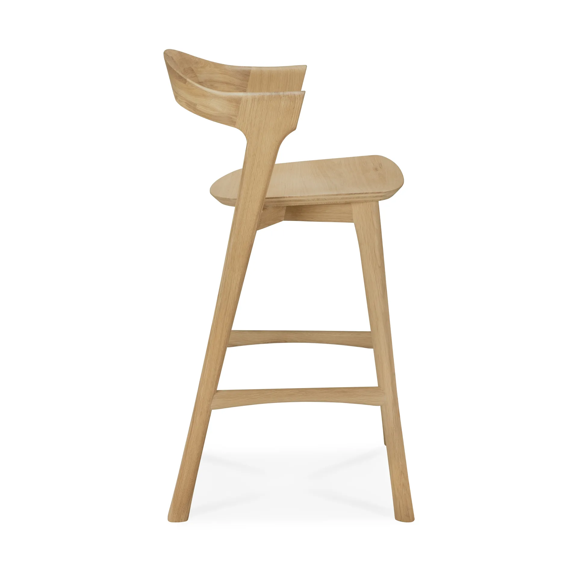 Bok barstol, Lackerad ek, 65 cm Ethnicraft