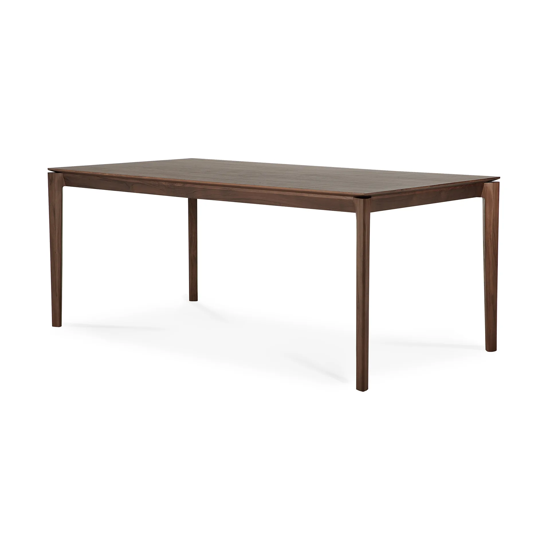 Bok matbord 180x90 cm, Lackad teak brown Ethnicraft