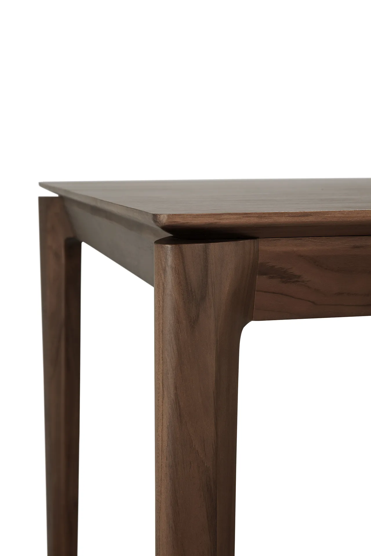 Bok matbord 200x95 cm, Lackad teak brown Ethnicraft