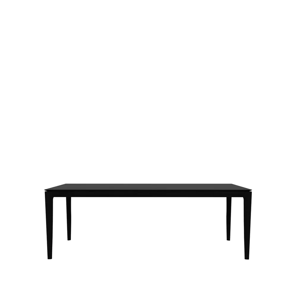 Bok matbord 220x95 cm, Svartbetsad ek Ethnicraft