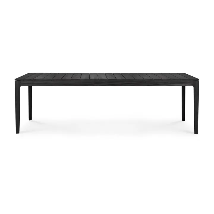Bok outdoor matbord svartbetsad teak - 250x100 cm - Ethnicraft