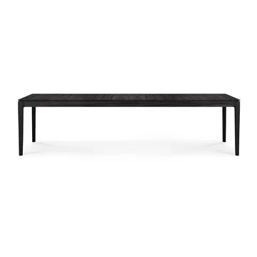 Bok outdoor matbord svartbetsad teak - 300x110 cm - Ethnicraft