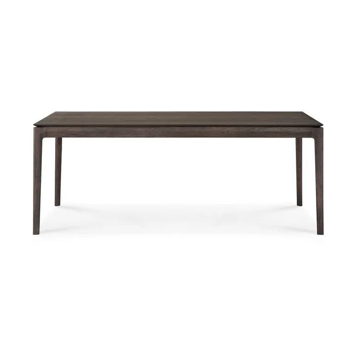 Bok utdragbart matbord - Brunlackerad ek, 100x200/300 cm - Ethnicraft