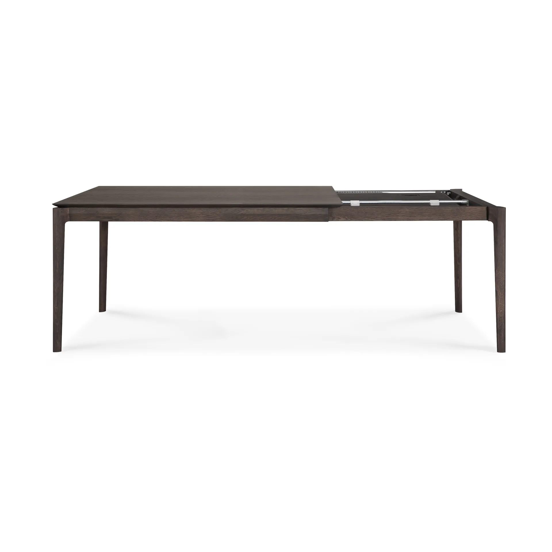 Bok utdragbart matbord, Brunlackerad ek, 90x140/220 cm Ethnicraft