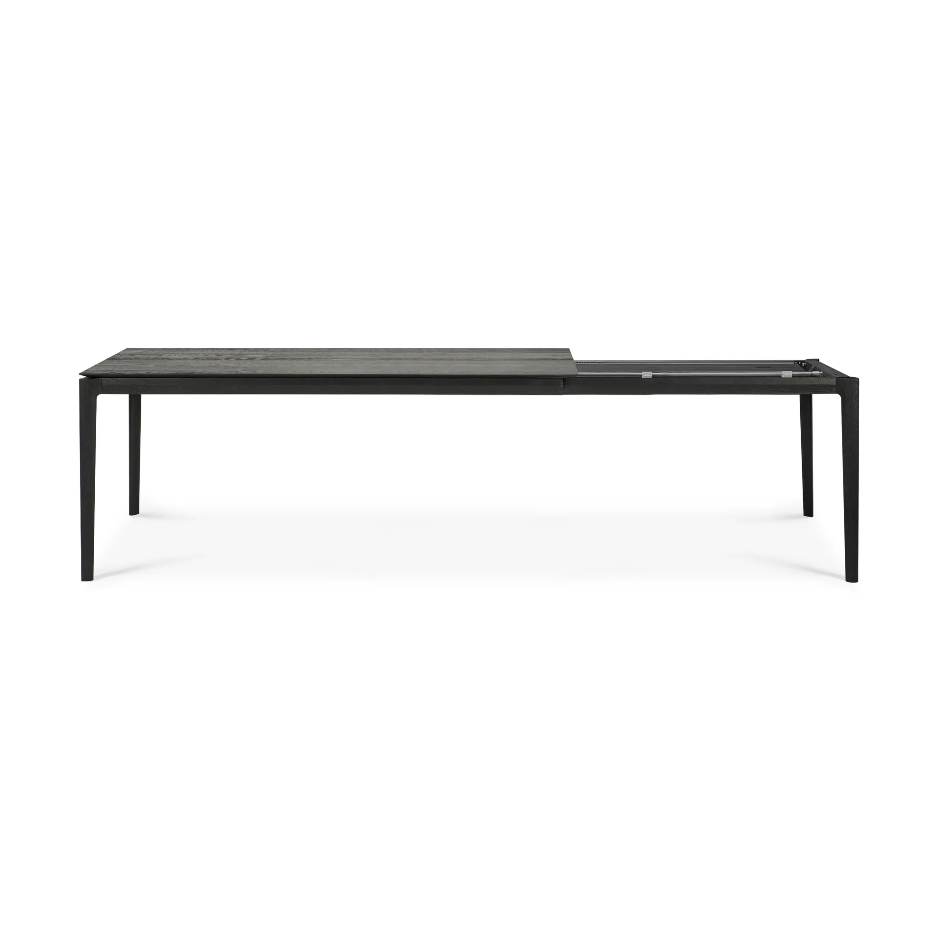 Bok utdragbart matbord, Svartlackerad ek, 100x200/300 cm Ethnicraft