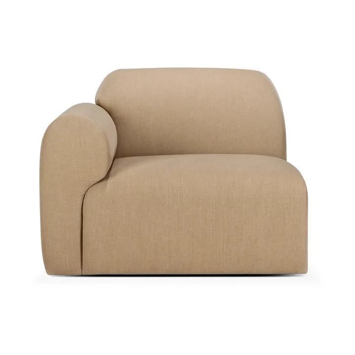 Bulky modulsoffa avslut armstöd höger - Light sepia - Ethnicraft