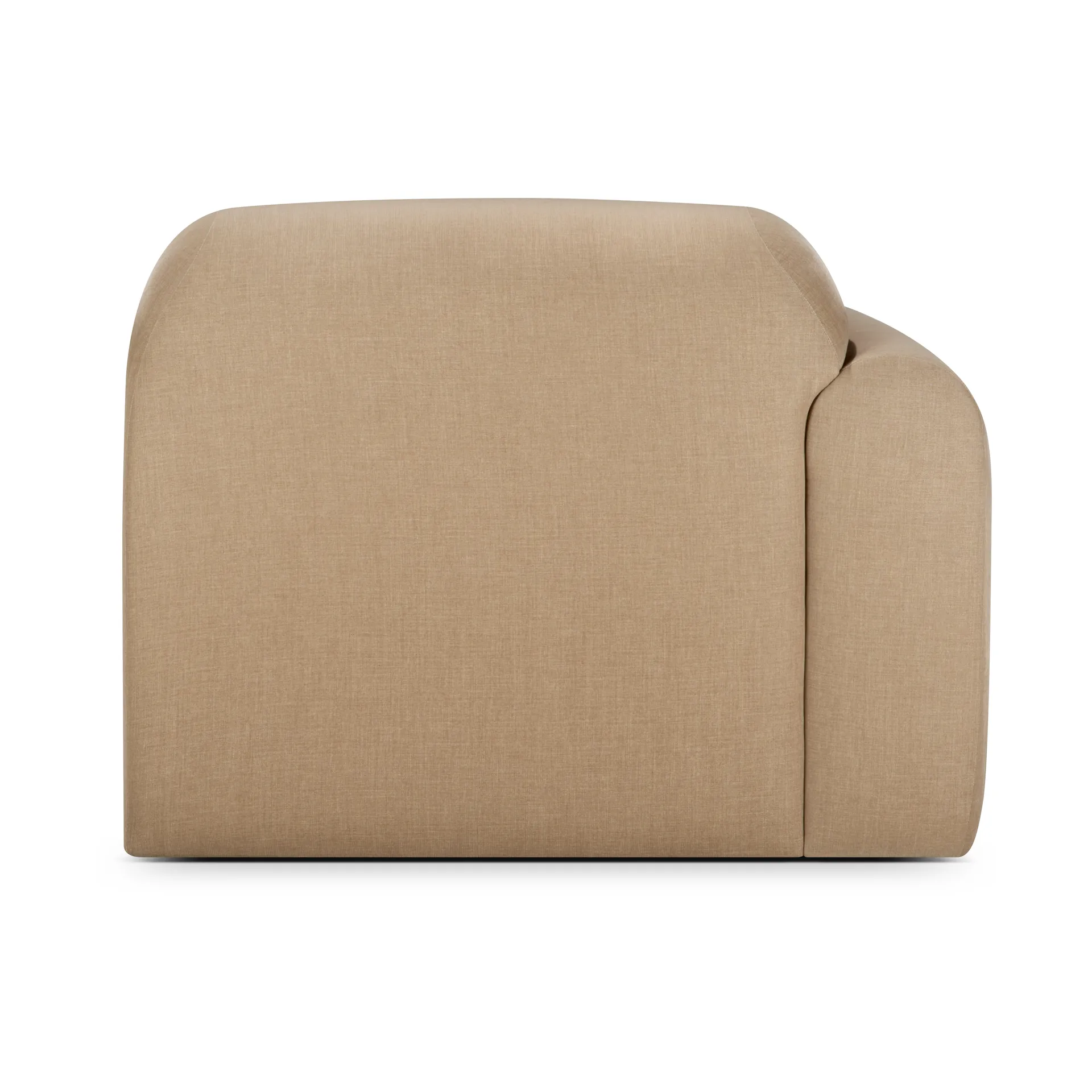 Bulky modulsoffa avslut armstöd höger, Light sepia Ethnicraft