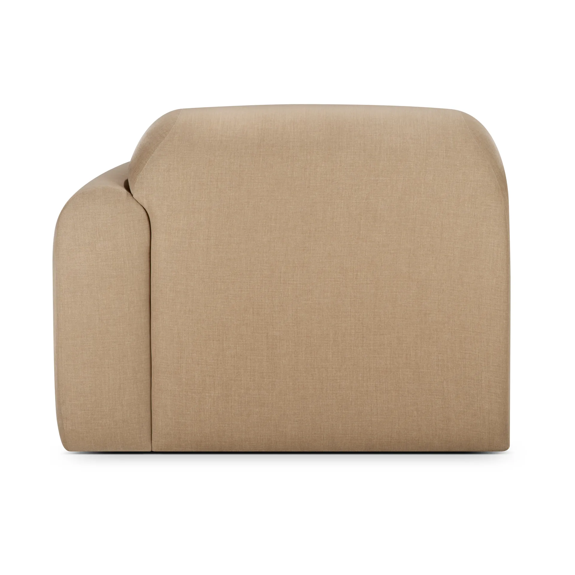 Bulky modulsoffa avslut armstöd vänster, Light sepia Ethnicraft