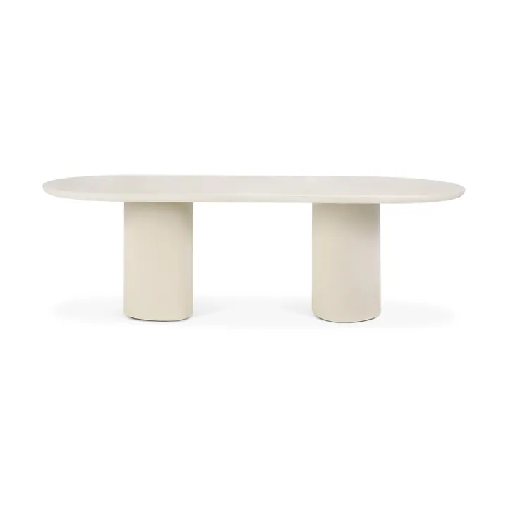 Elements Oblong matbord - Off white - Ethnicraft