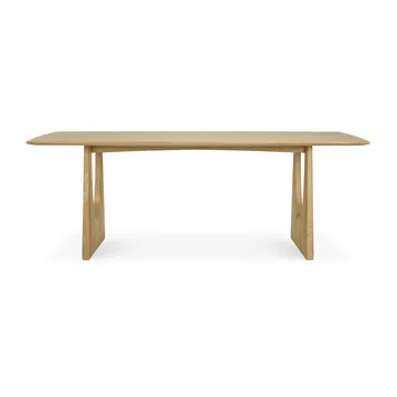 Geometric matbord - Ek 220x100 cm - Ethnicraft