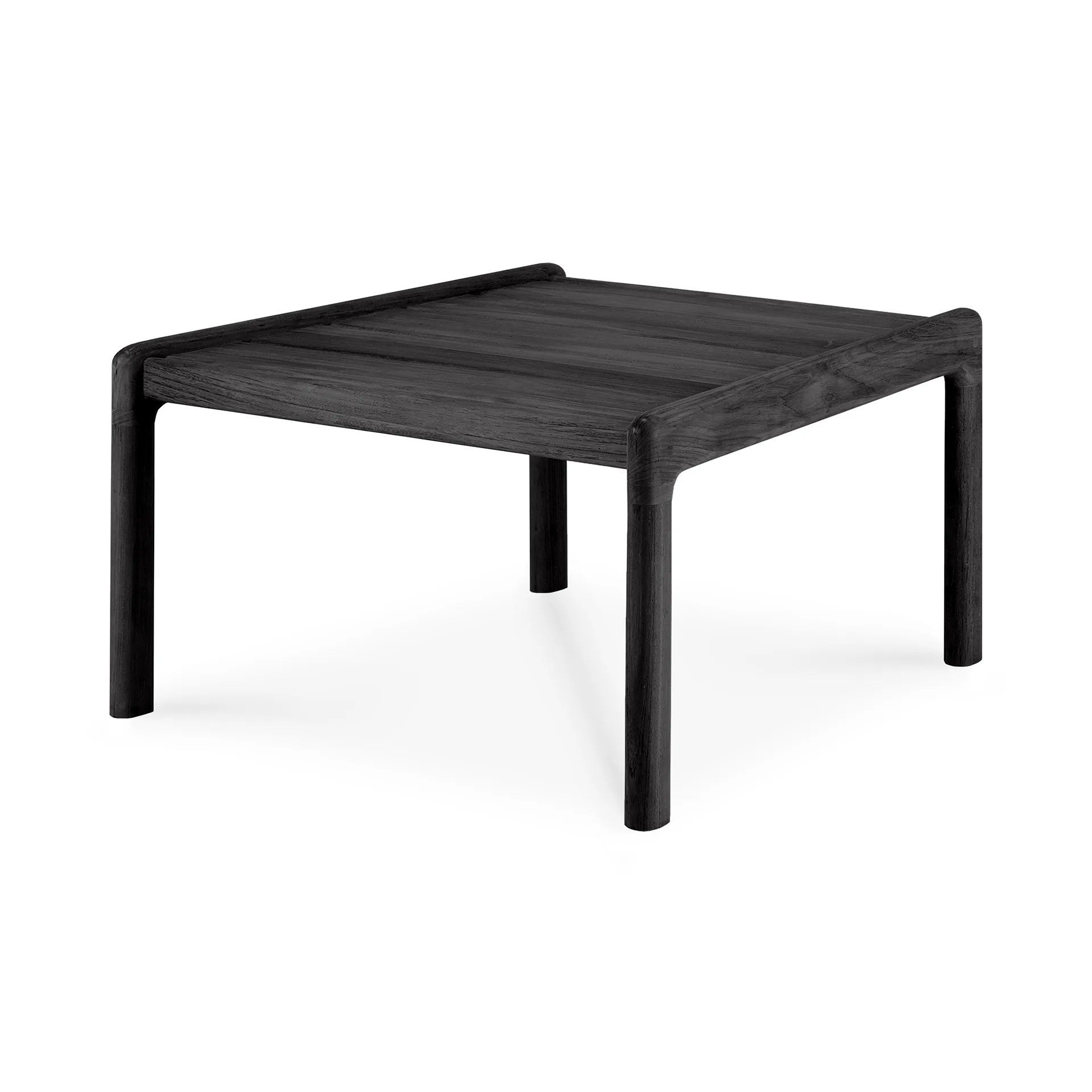 Jack outdoor sidobord svartbetsad teak, 54x54 cm Ethnicraft