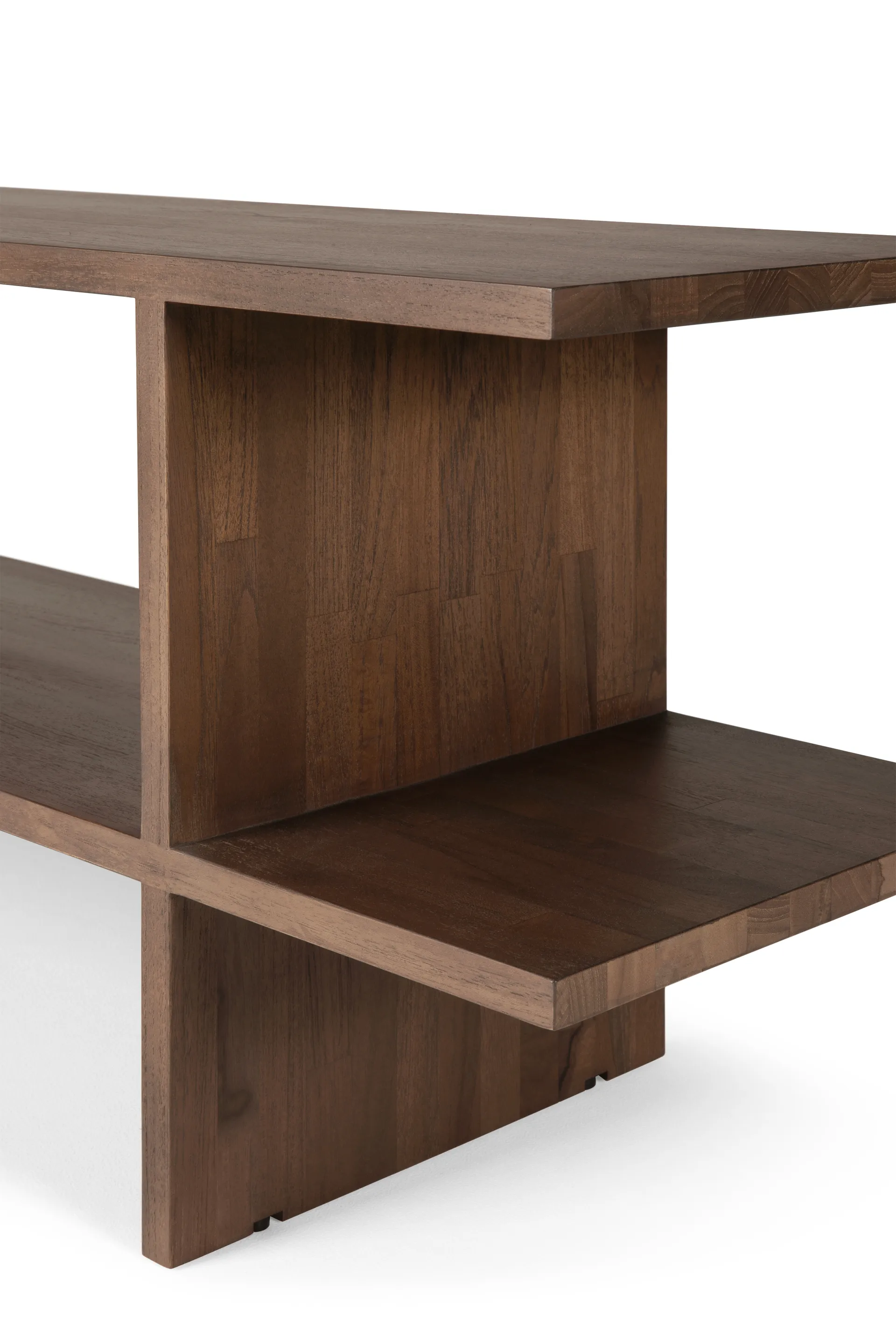 Kabuki sidobord, Teak brown Ethnicraft